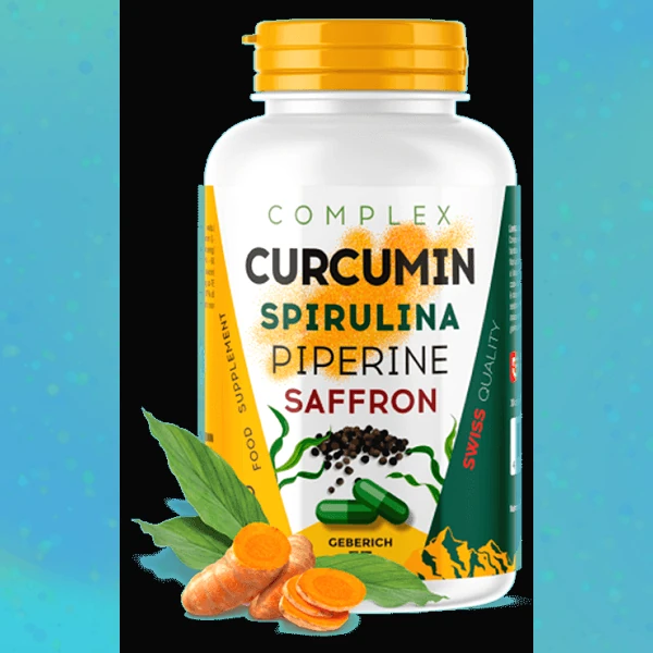 Curcumin Spirulina Piperine